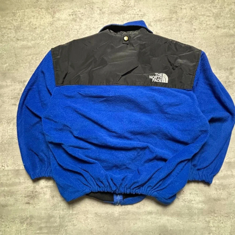 The North Face Fleece Jacket Mens Large Blue Gore-Tex 90s Vintage Zip Up